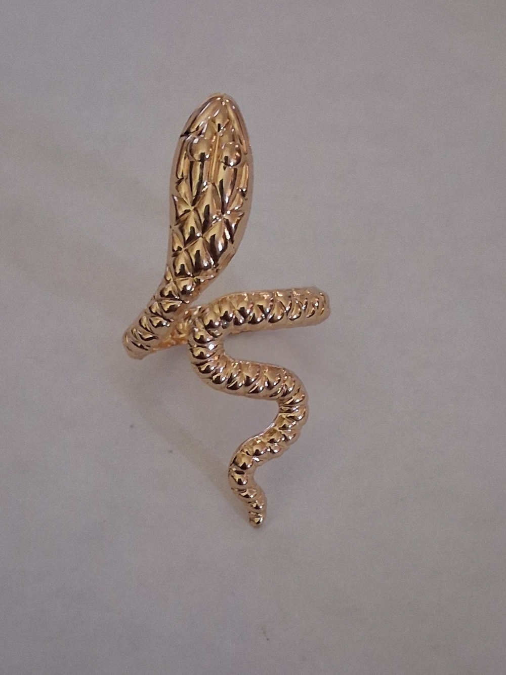 Gold Cobra Ring